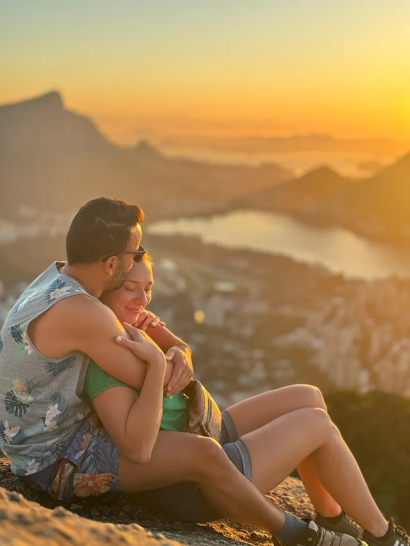 Nascer do Sol no Morro Dois Irmãos